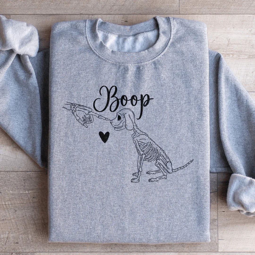 Boop Cute Dog Sweatshirt - WonderingCloth
