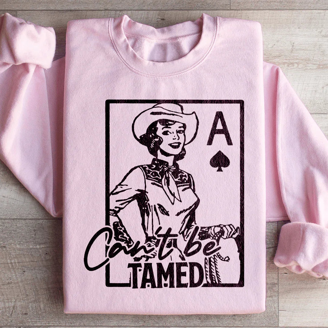 Can't Be Tamed Sweatshirt - WonderingCloth