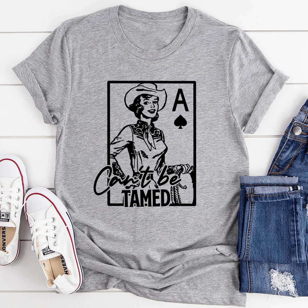 Can't Be Tamed Tee - WonderingCloth