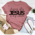 Chasing After Jesus Is My Cardio Tee - WonderingCloth