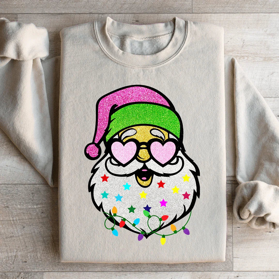Cheerful Santa Sweatshirt - WonderingCloth