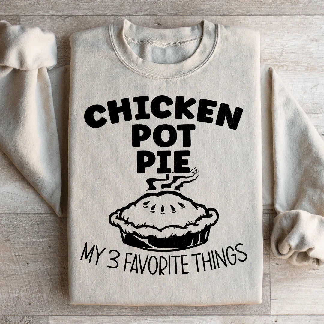Chicken Pot Pie Sweatshirt - WonderingCloth