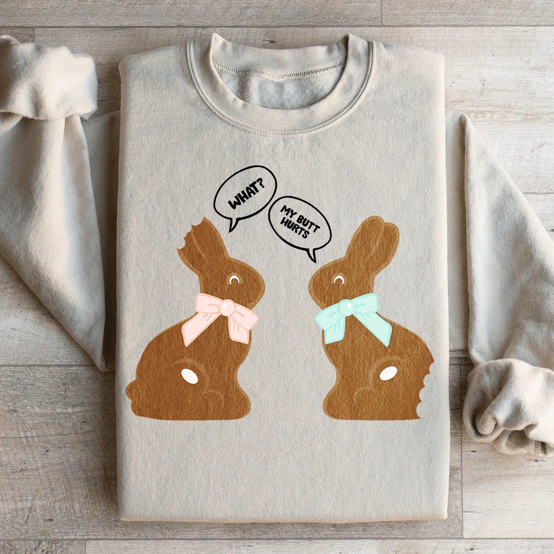 Chocolate Bunny Sweatshirt - WonderingCloth