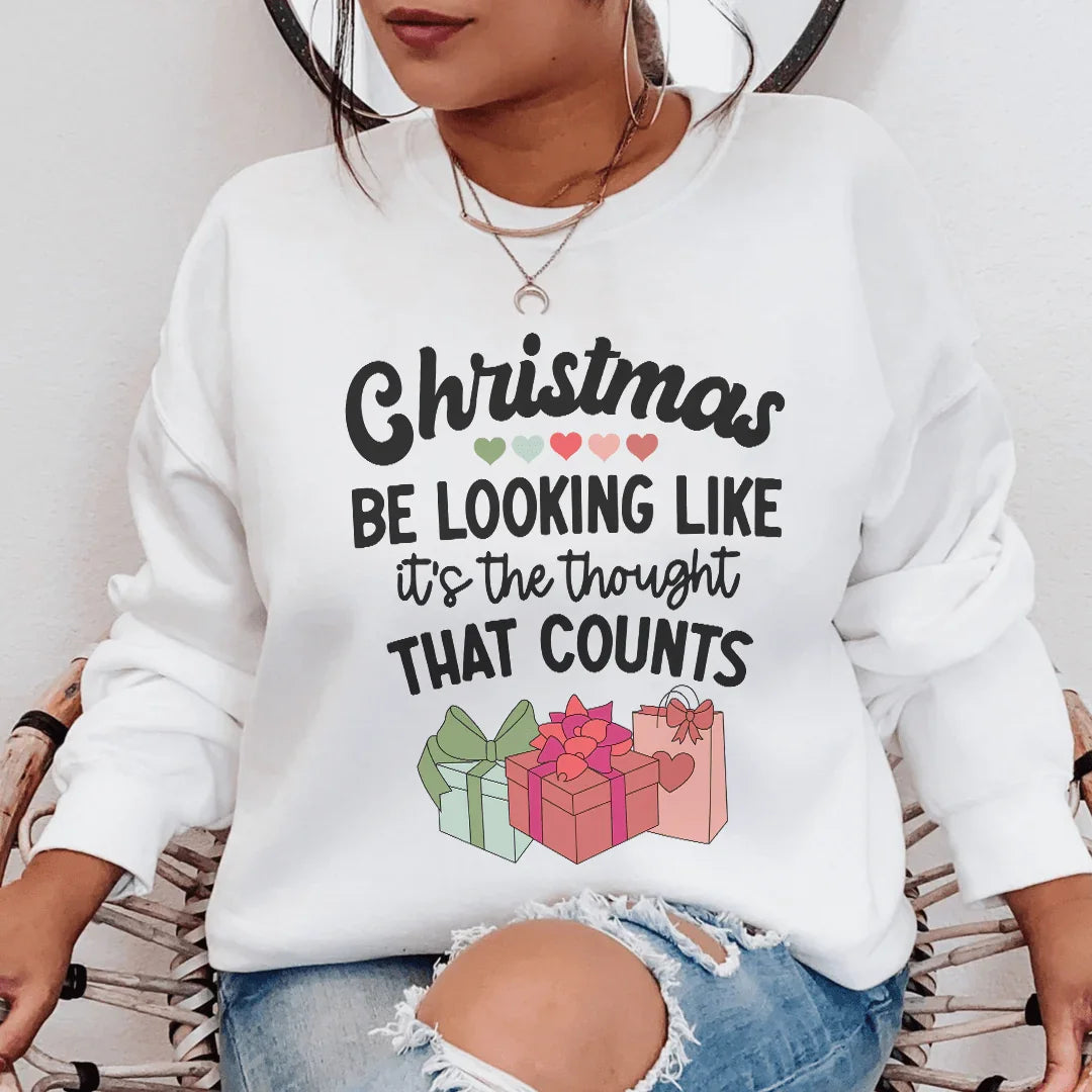 Christmas Be Looking Like Sweatshirt - WonderingCloth