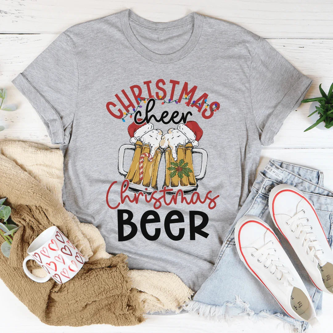 Christmas Beer Tee - WonderingCloth