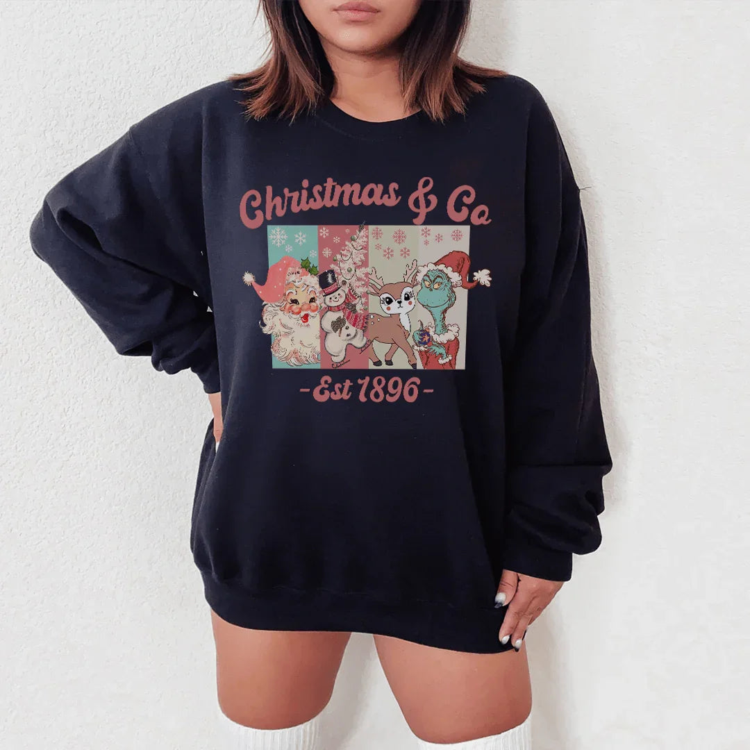 Christmas & Co Est 1896 Sweatshirt - WonderingCloth