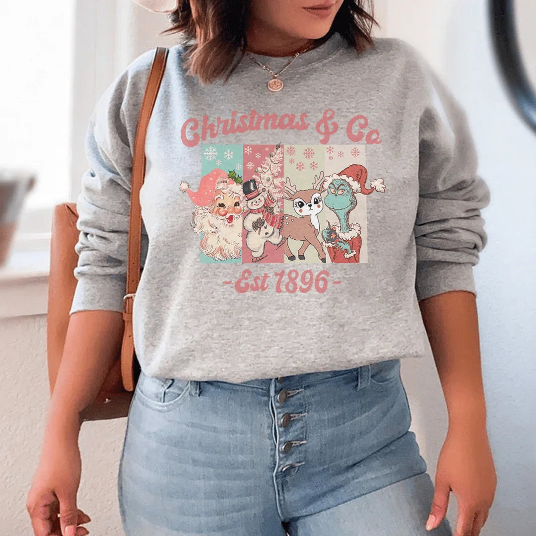 Christmas & Co Est 1896 Sweatshirt - WonderingCloth