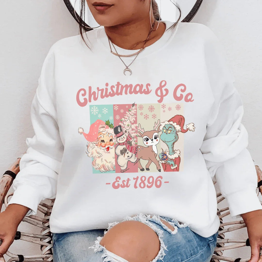 Christmas & Co Est 1896 Sweatshirt - WonderingCloth