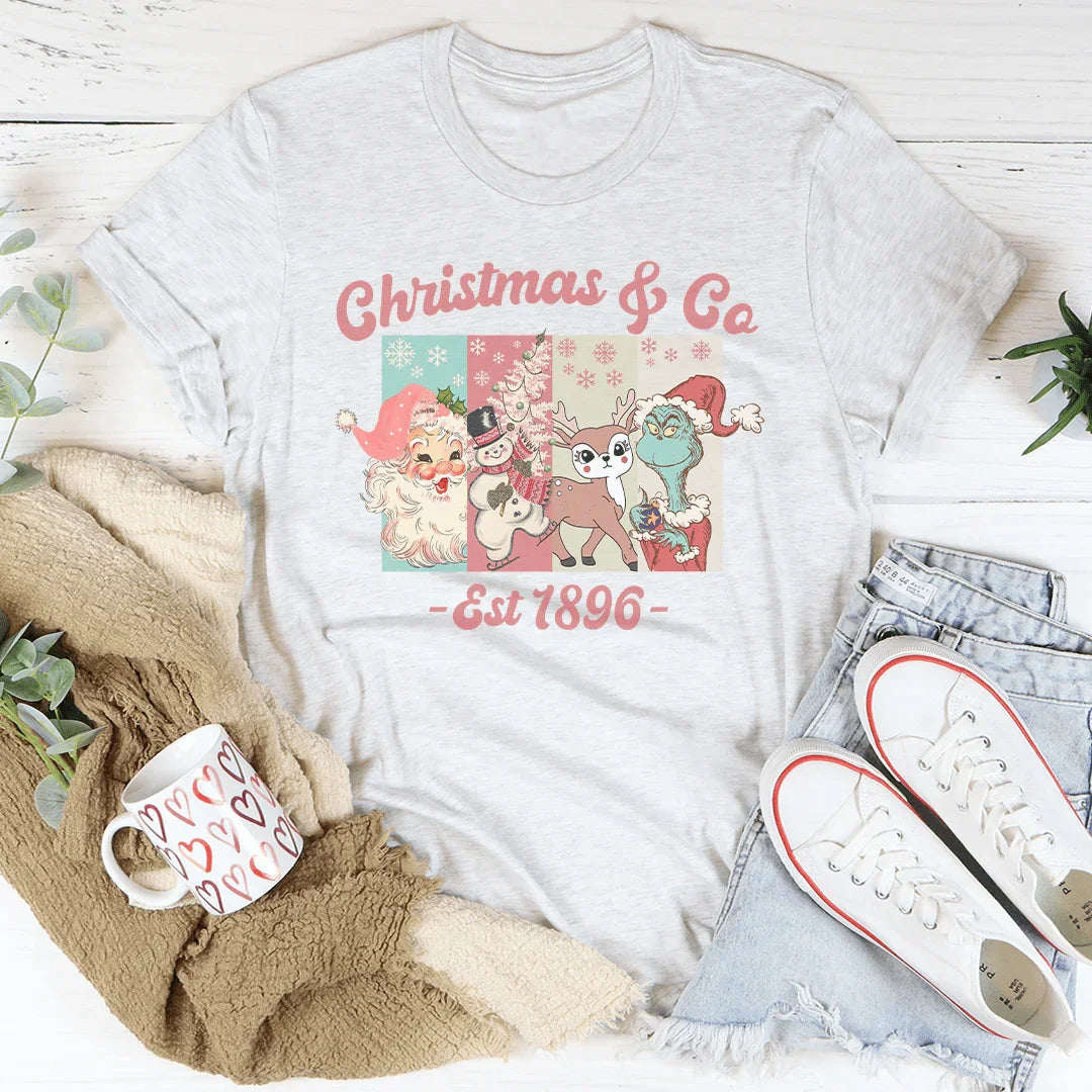 Christmas & Co Est 1896 Tee - WonderingCloth