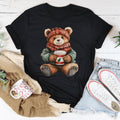 Christmas Cuddle Bear Tee - WonderingCloth