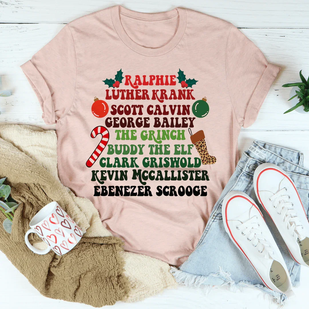 Christmas Movies Tee - WonderingCloth