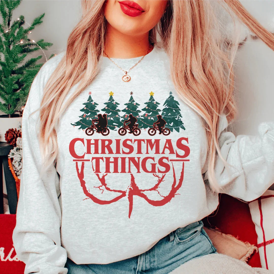 Christmas Things Sweatshirt - WonderingCloth