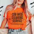 Cob Web Cleaning Service Tee - WonderingCloth