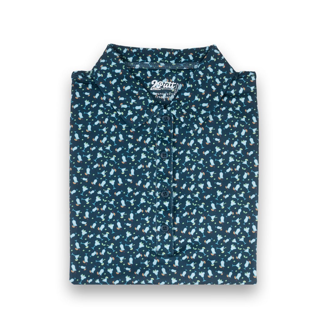 Cocktail Hour Women's Polo (Sleeveless) - WonderingCloth