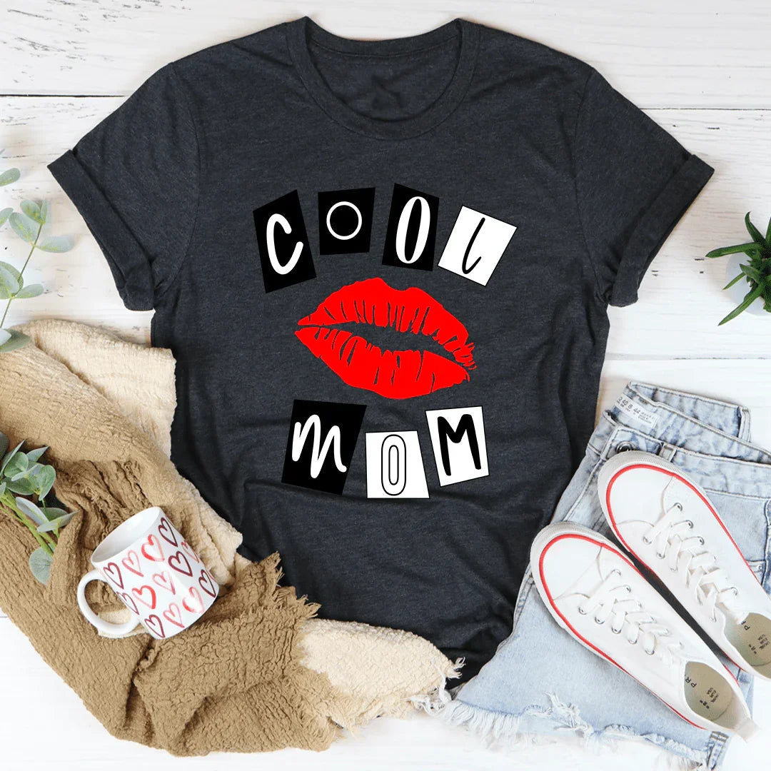 Cool Mom Lips Tee - WonderingCloth