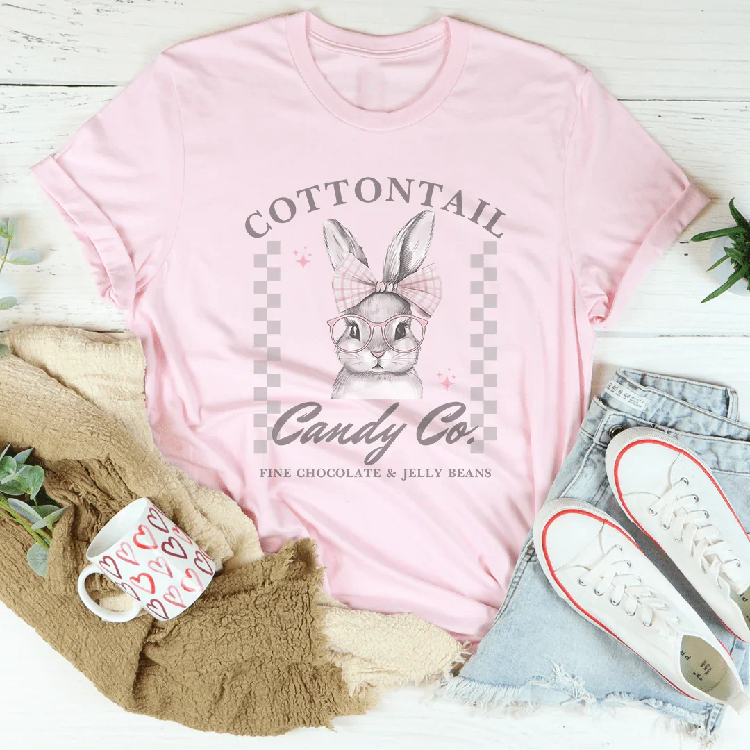 Cottontail Candy Co Tee - WonderingCloth
