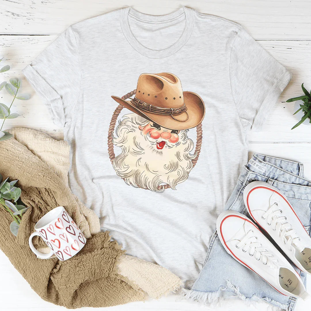 Cowboy Santa Tee - WonderingCloth