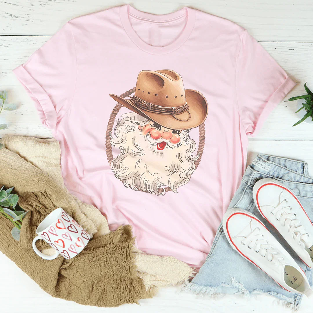 Cowboy Santa Tee - WonderingCloth