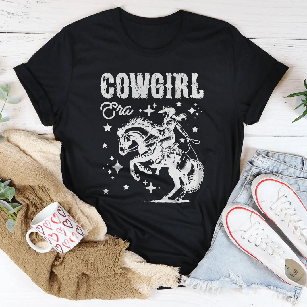Cowgirl Era Tee - WonderingCloth