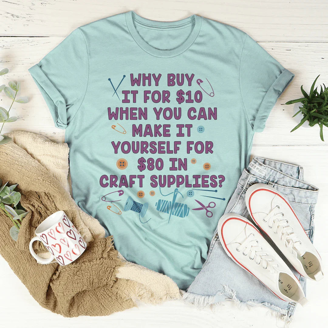 Crafty Girl Tee - WonderingCloth