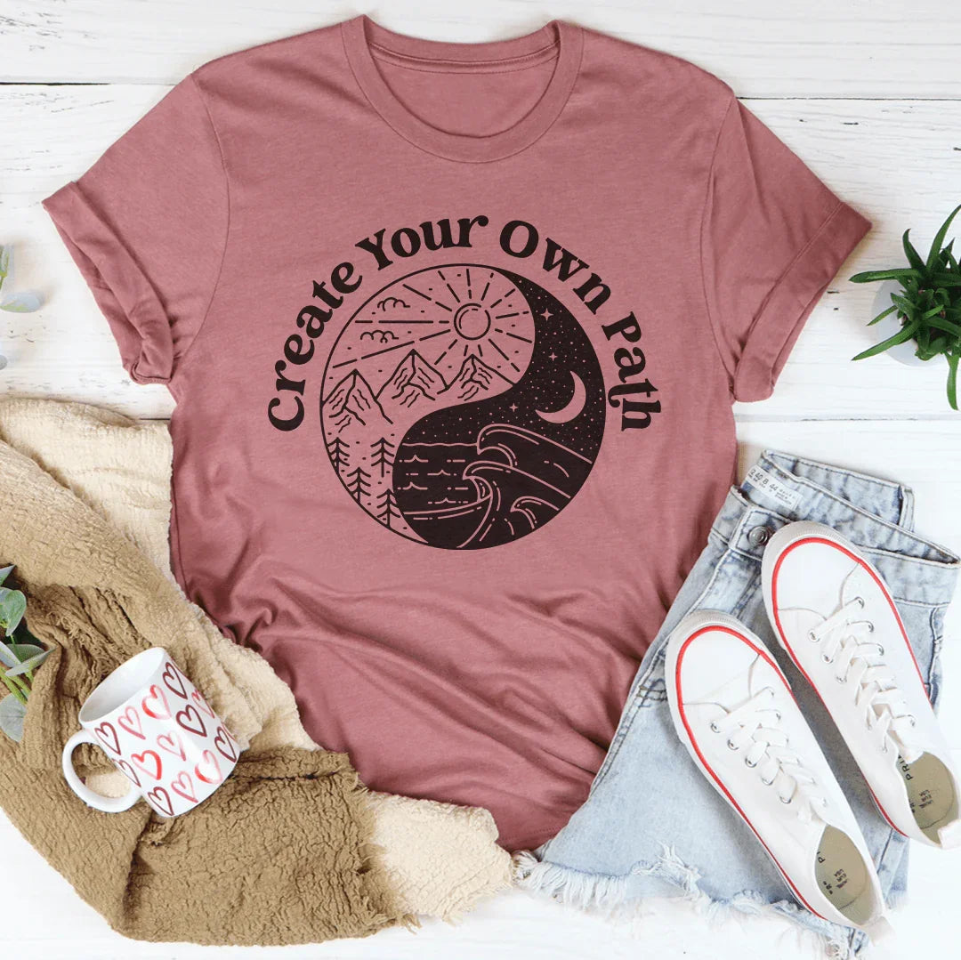 Create Your Own Path Tee - WonderingCloth