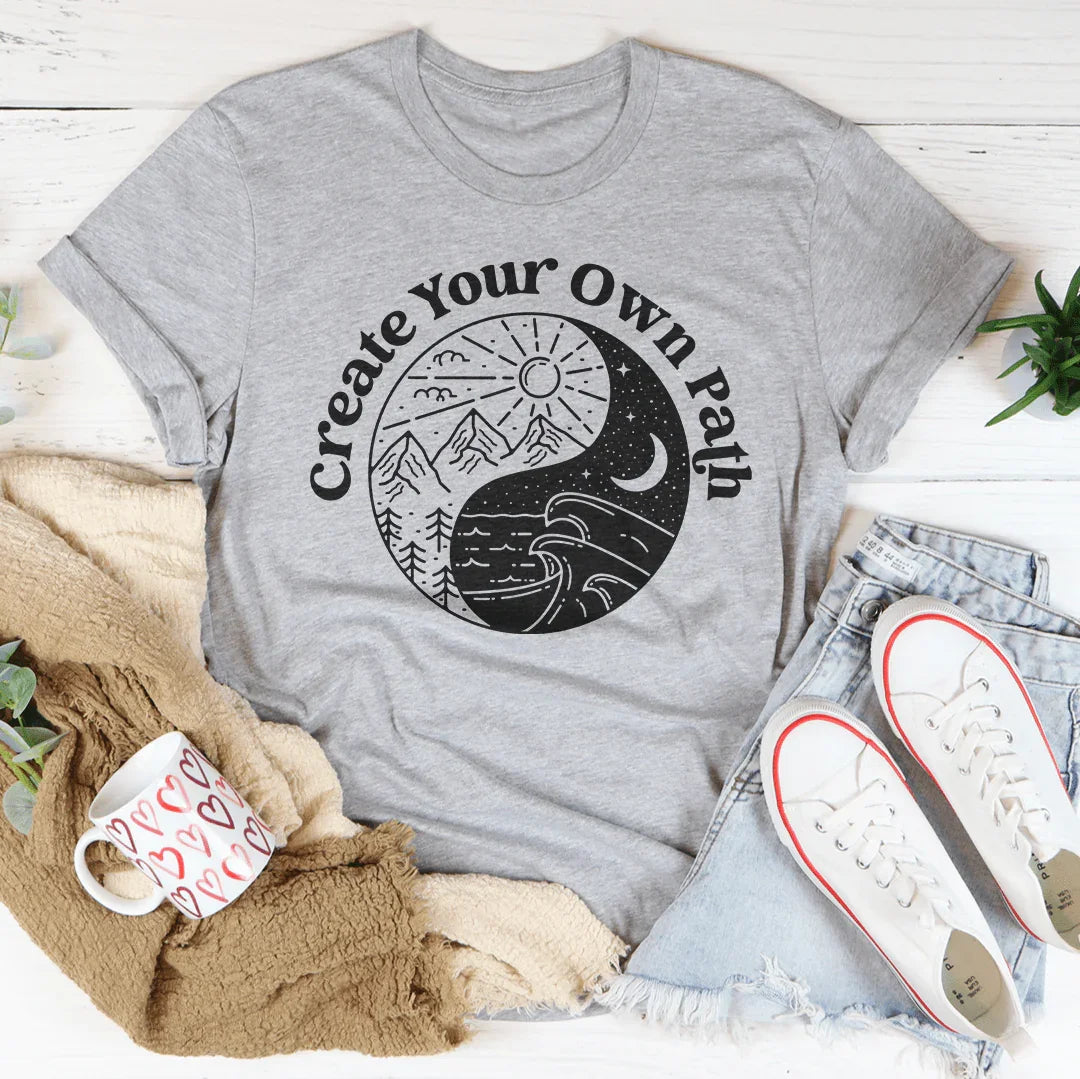 Create Your Own Path Tee - WonderingCloth