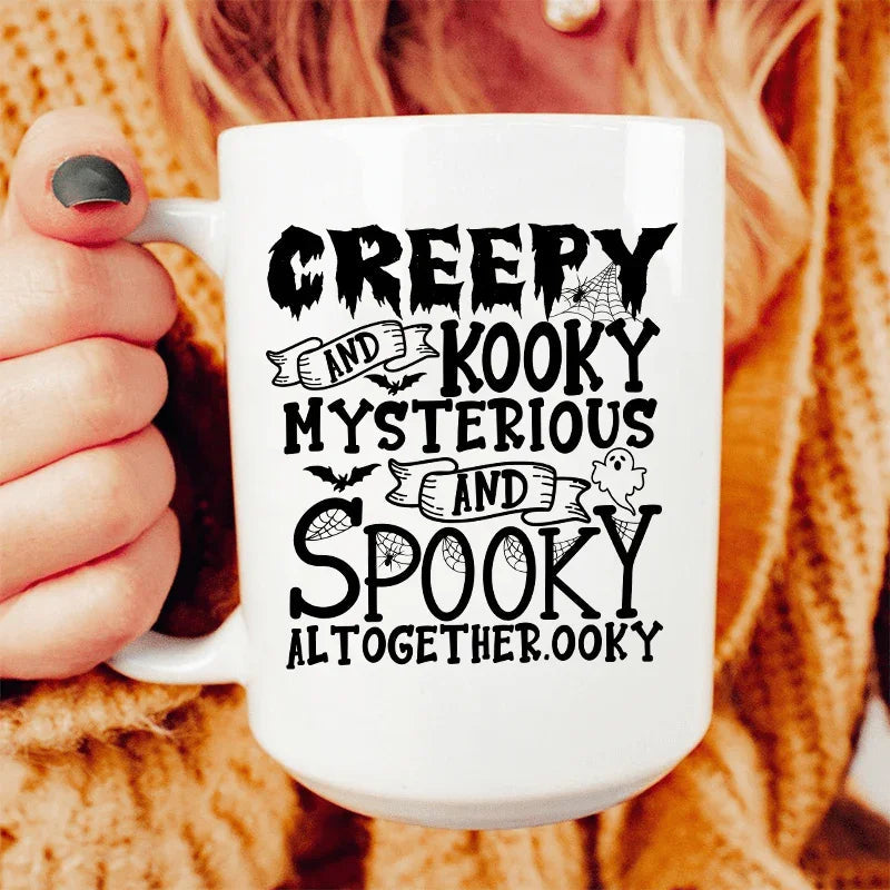 Creepy And Kooky Ceramic Mug 15 oz - WonderingCloth