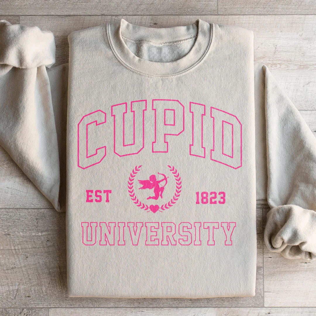 Cupid University Sweatshirt - WonderingCloth