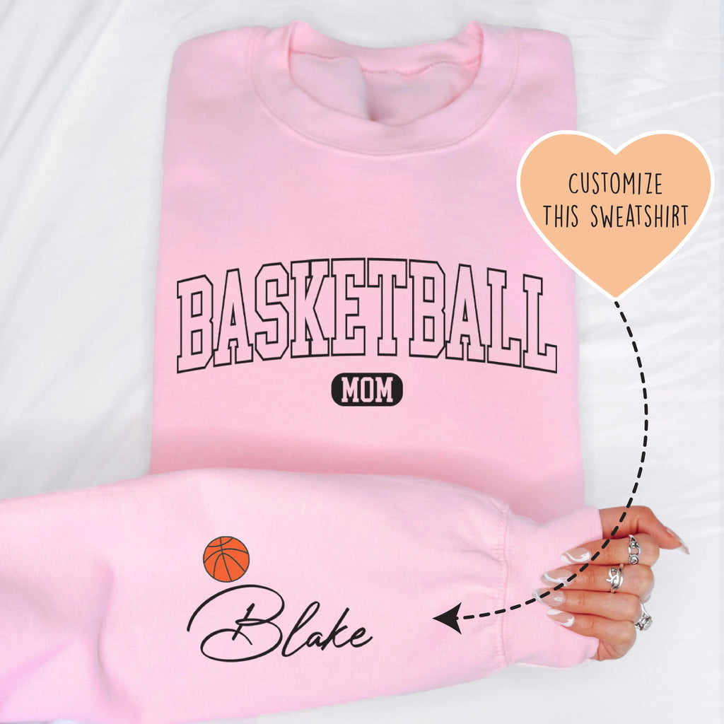 Custom Basketball Mom Sweatshirt - WonderingCloth