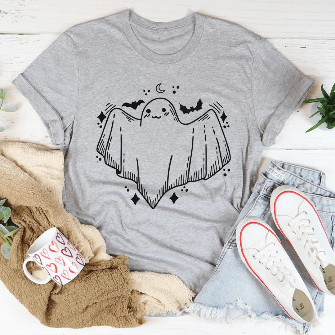 Cute Little Ghost Tee - WonderingCloth