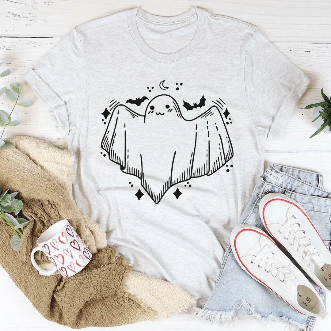 Cute Little Ghost Tee - WonderingCloth