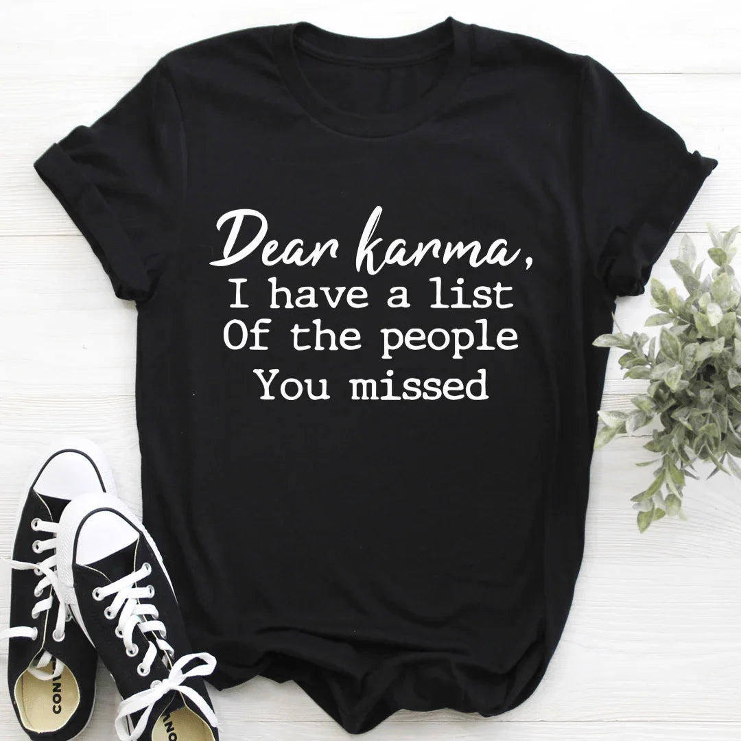 Dear Karma Tee - WonderingCloth