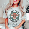 Dear Santa Just Send Cows Tee - WonderingCloth