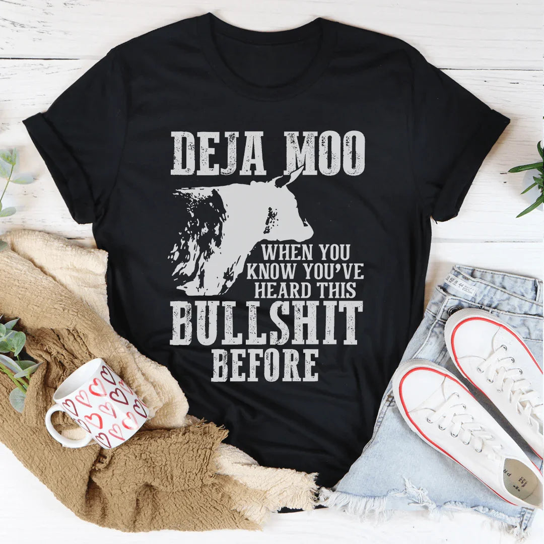 Deja Moo Tee - WonderingCloth