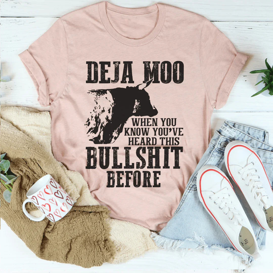 Deja Moo Tee - WonderingCloth