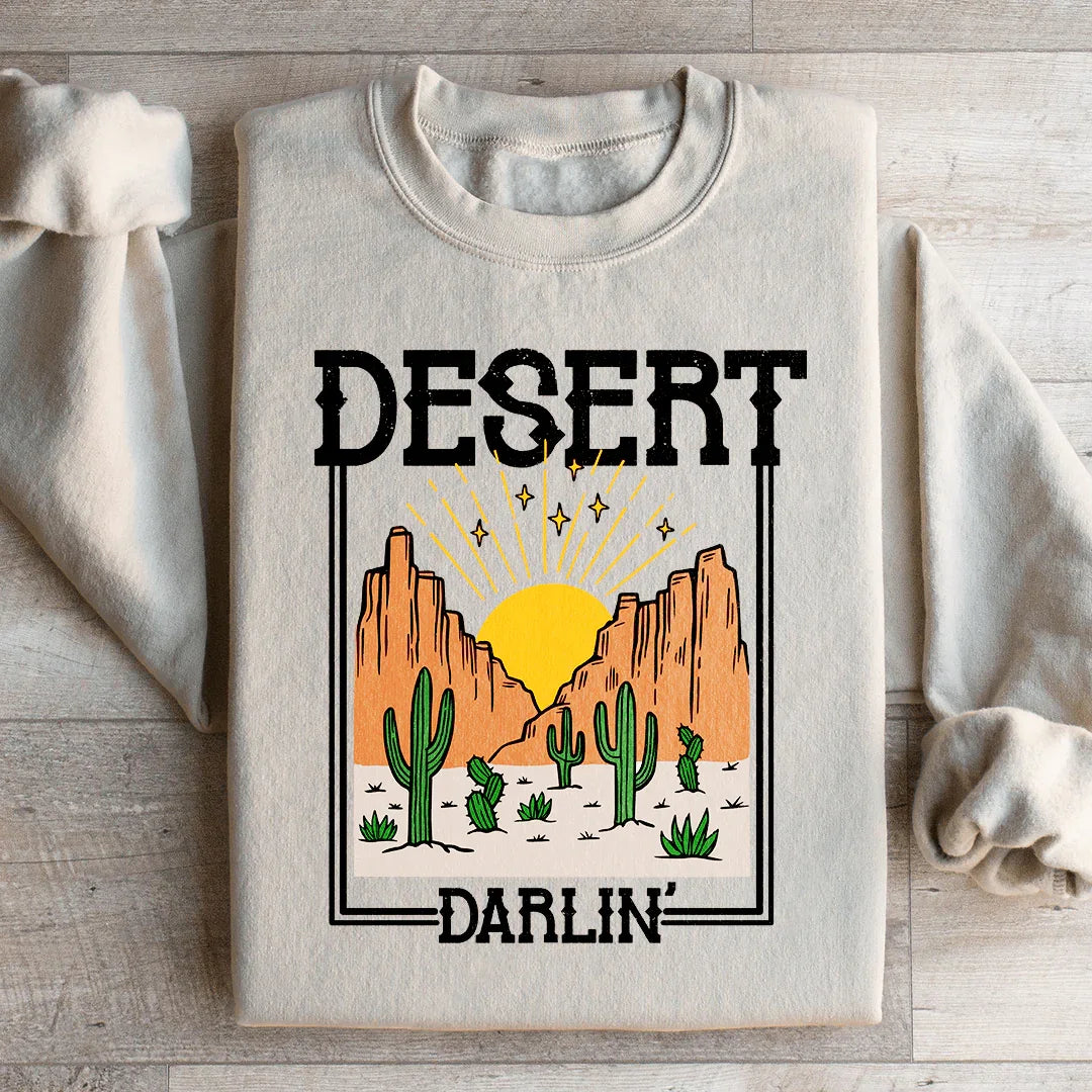 Desert Darlin' Sweatshirt - WonderingCloth