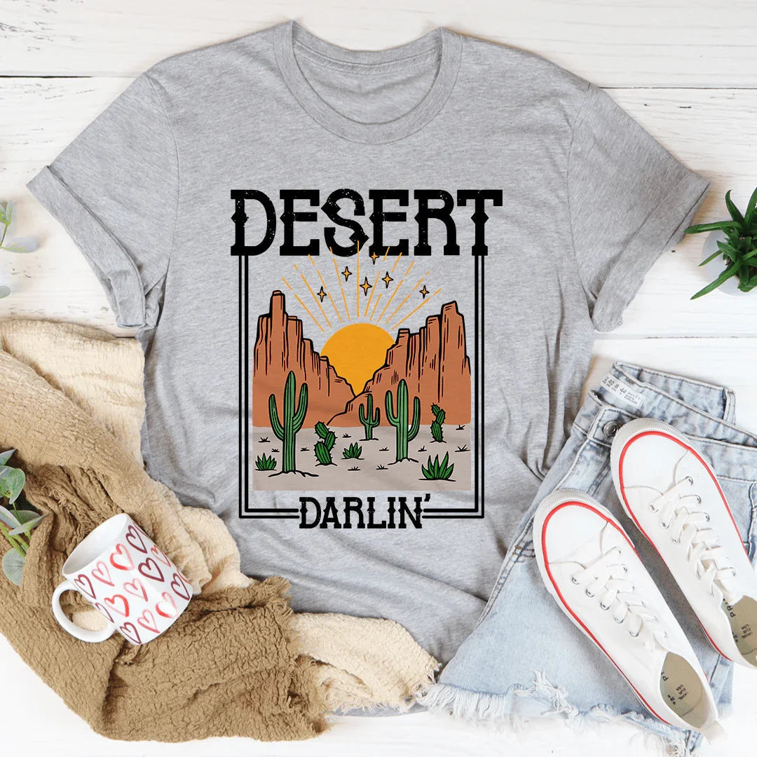 Desert Darlin' Tee - WonderingCloth