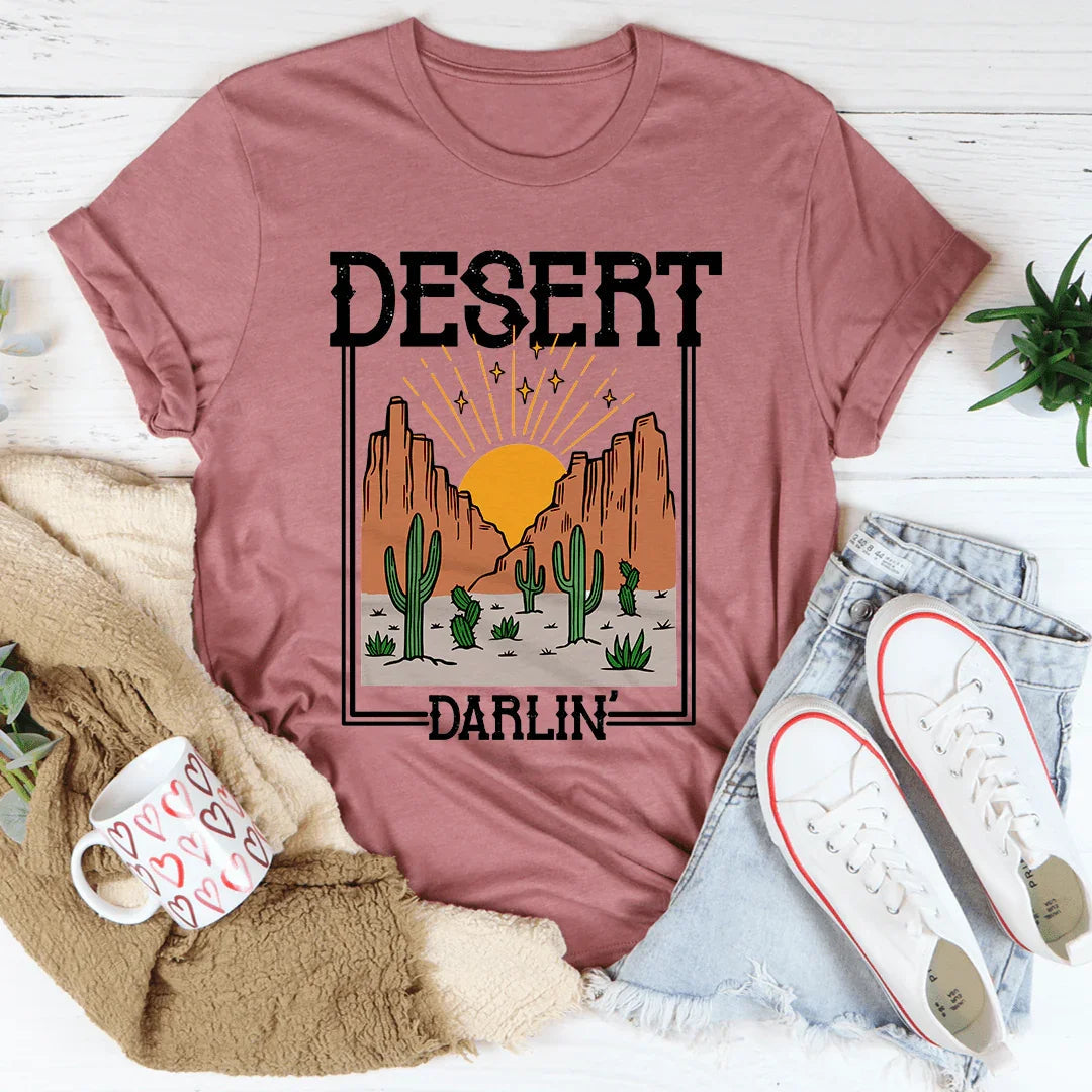 Desert Darlin' Tee - WonderingCloth