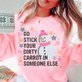 Dirty Carrot Sweatshirt - WonderingCloth