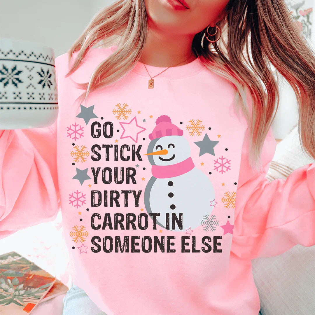 Dirty Carrot Sweatshirt - WonderingCloth
