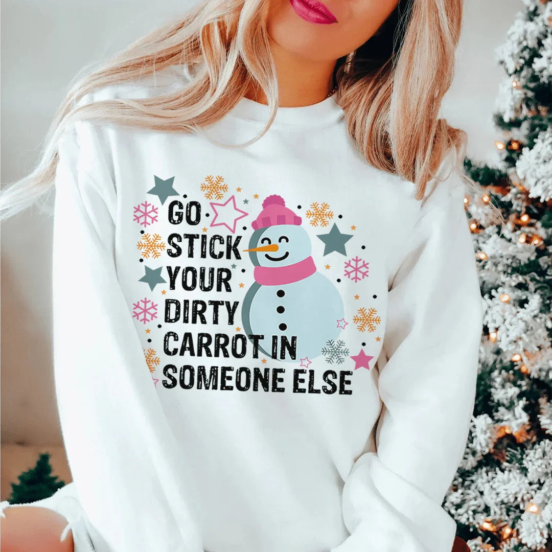 Dirty Carrot Sweatshirt - WonderingCloth