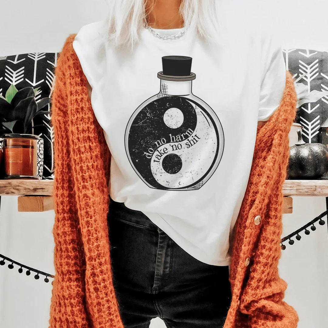 Do No Harm Yin & Yang Tee - WonderingCloth