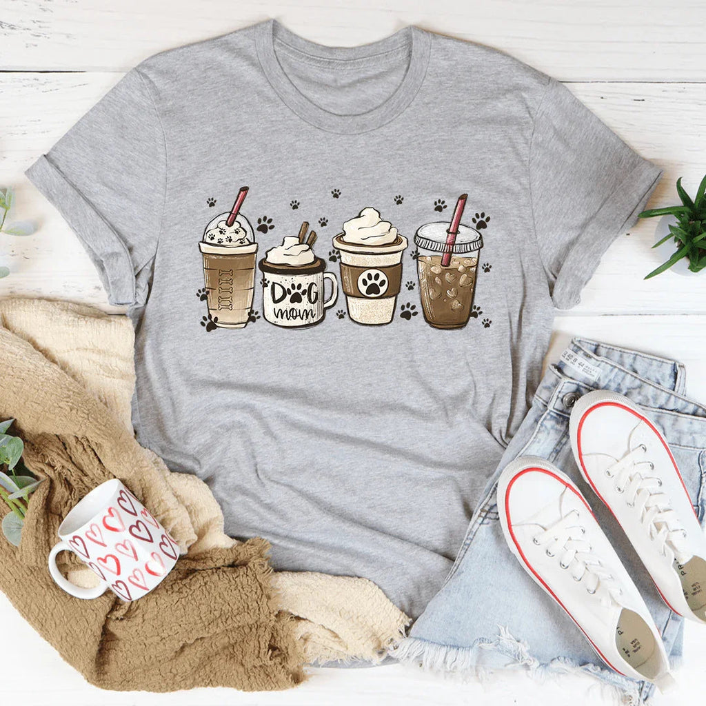 Dog Mom Fuel Tee - WonderingCloth