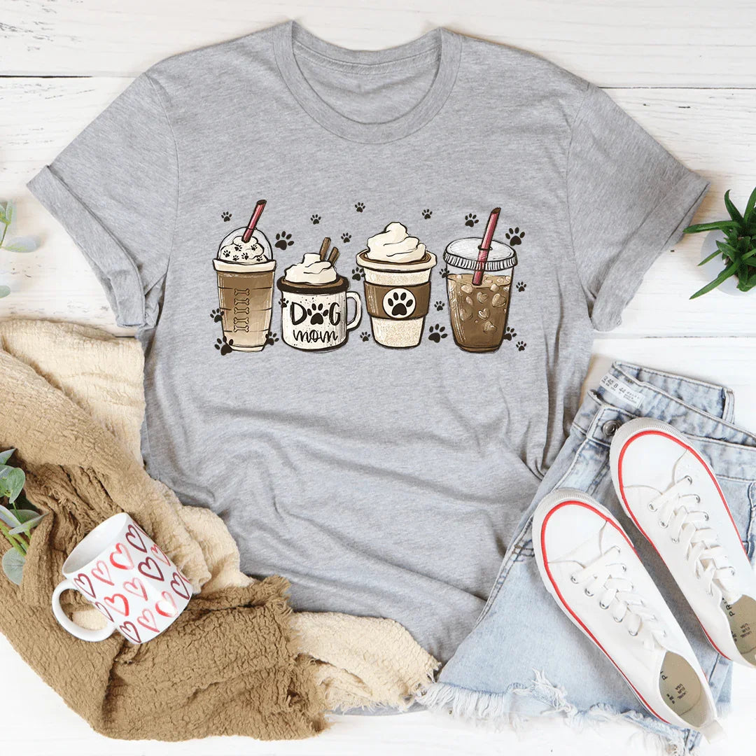Dog Mom Fuel Tee - WonderingCloth