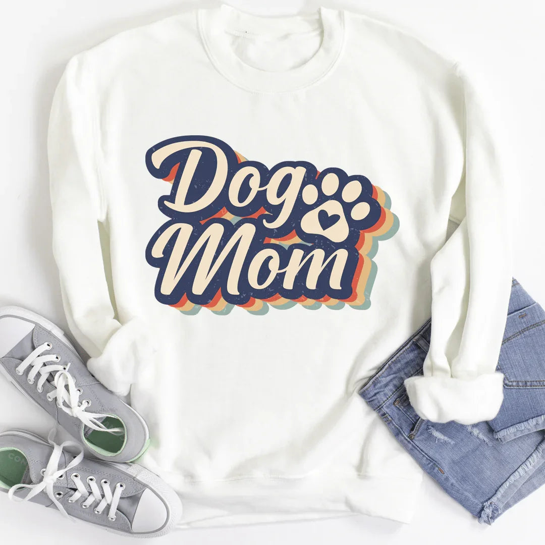 Dog Mom Sweatshirt - WonderingCloth