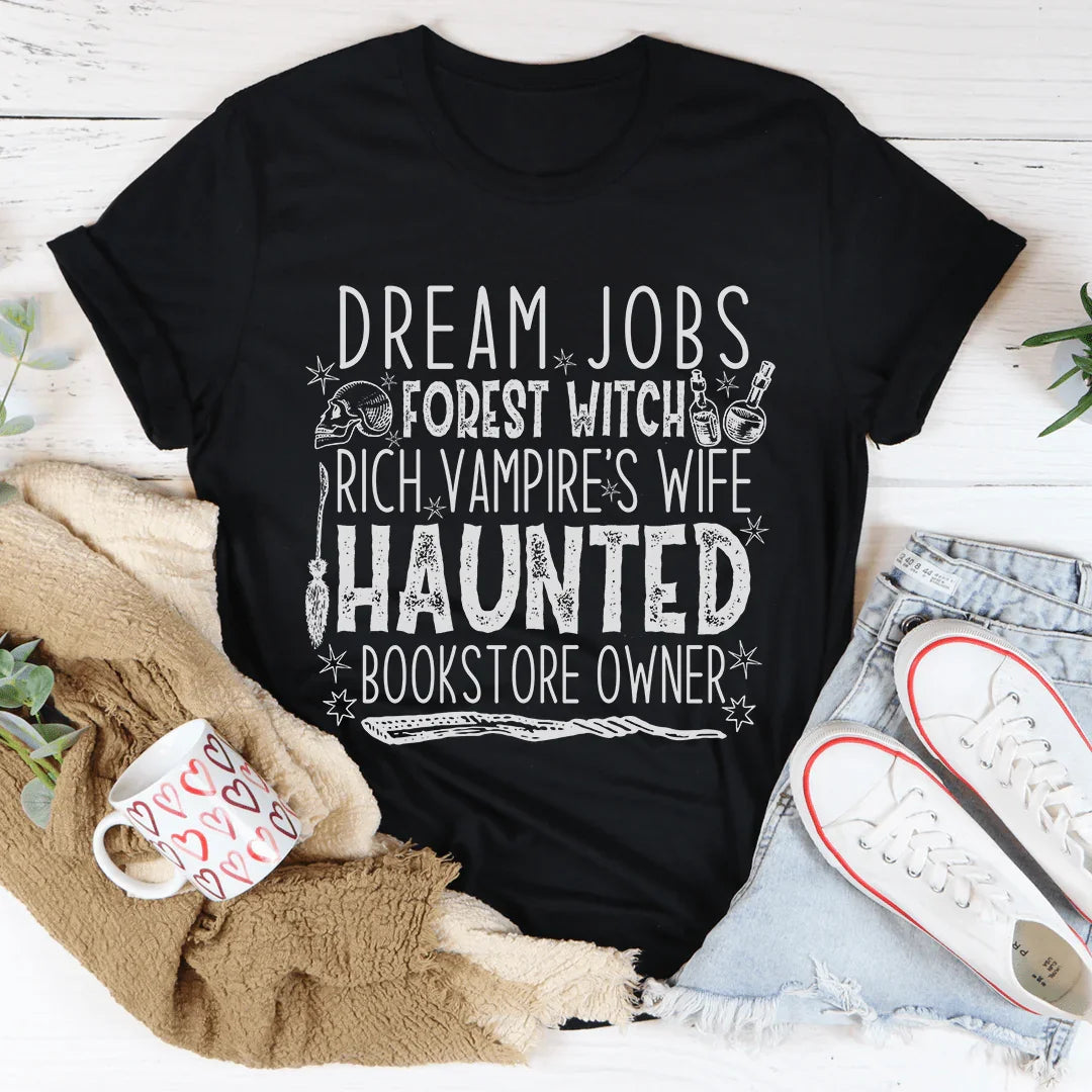 Dream Jobs Halloween Tee - WonderingCloth