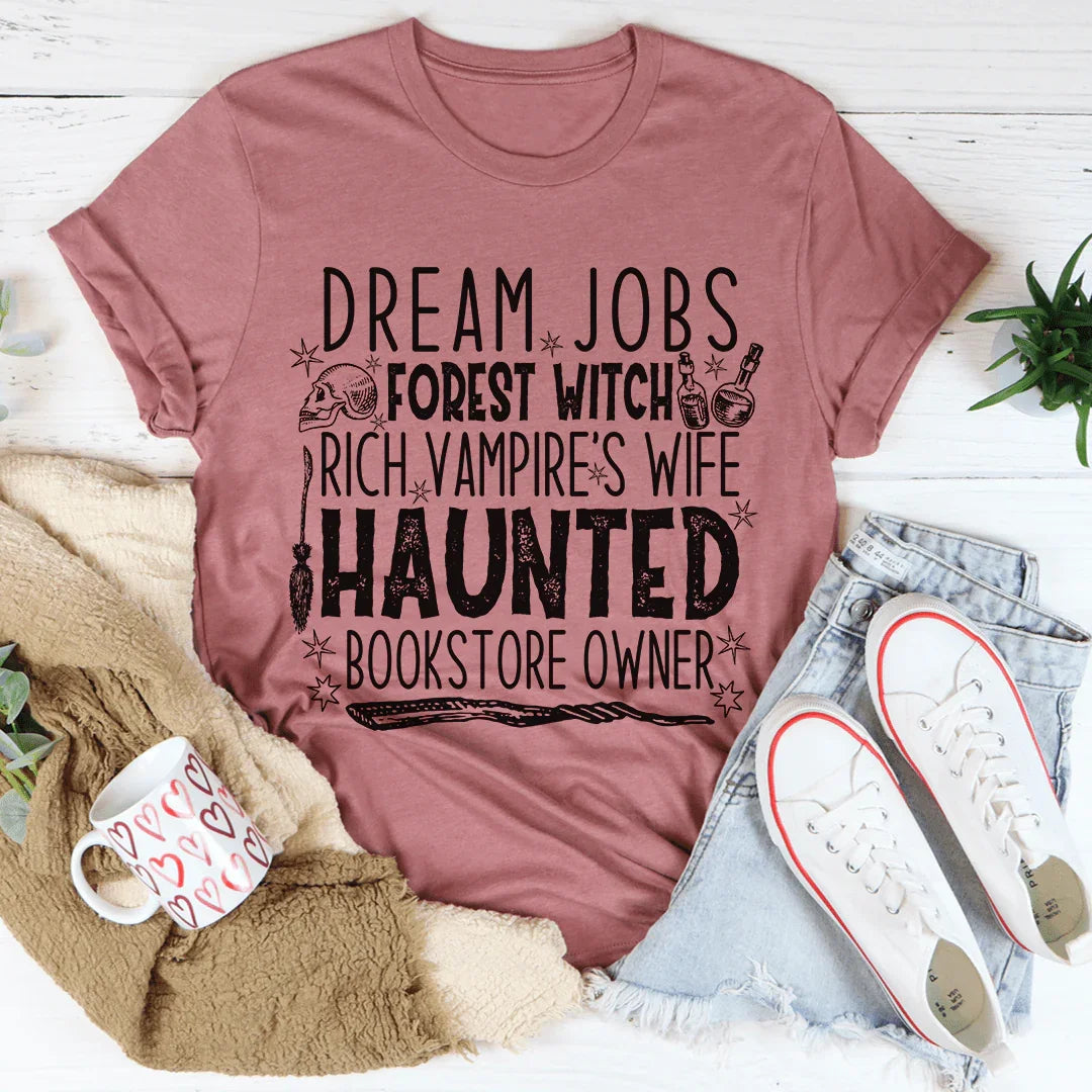 Dream Jobs Halloween Tee - WonderingCloth