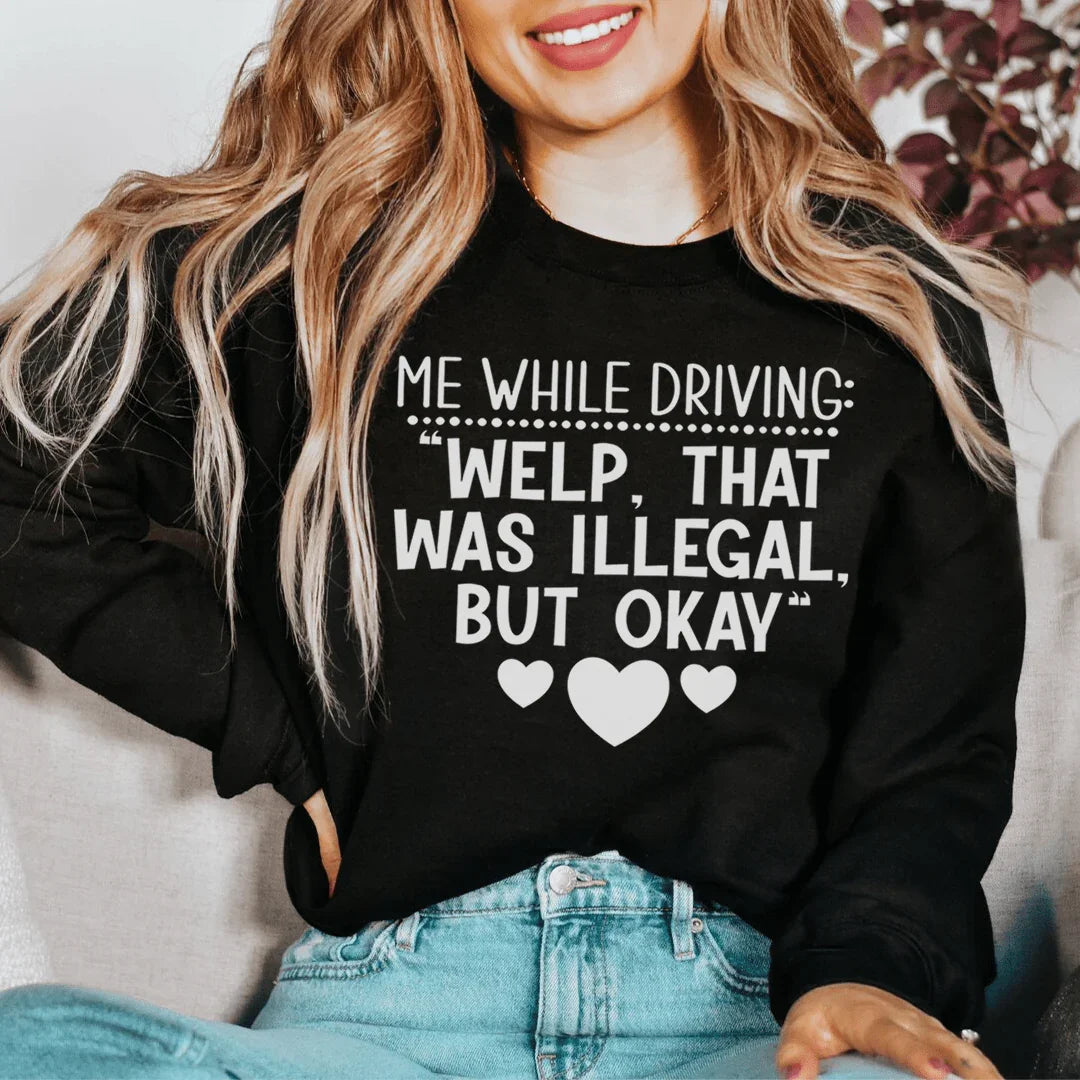 Driving Sweatshirt - WonderingCloth