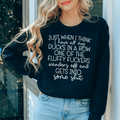 Ducks In A Row Sweatshirt - WonderingCloth