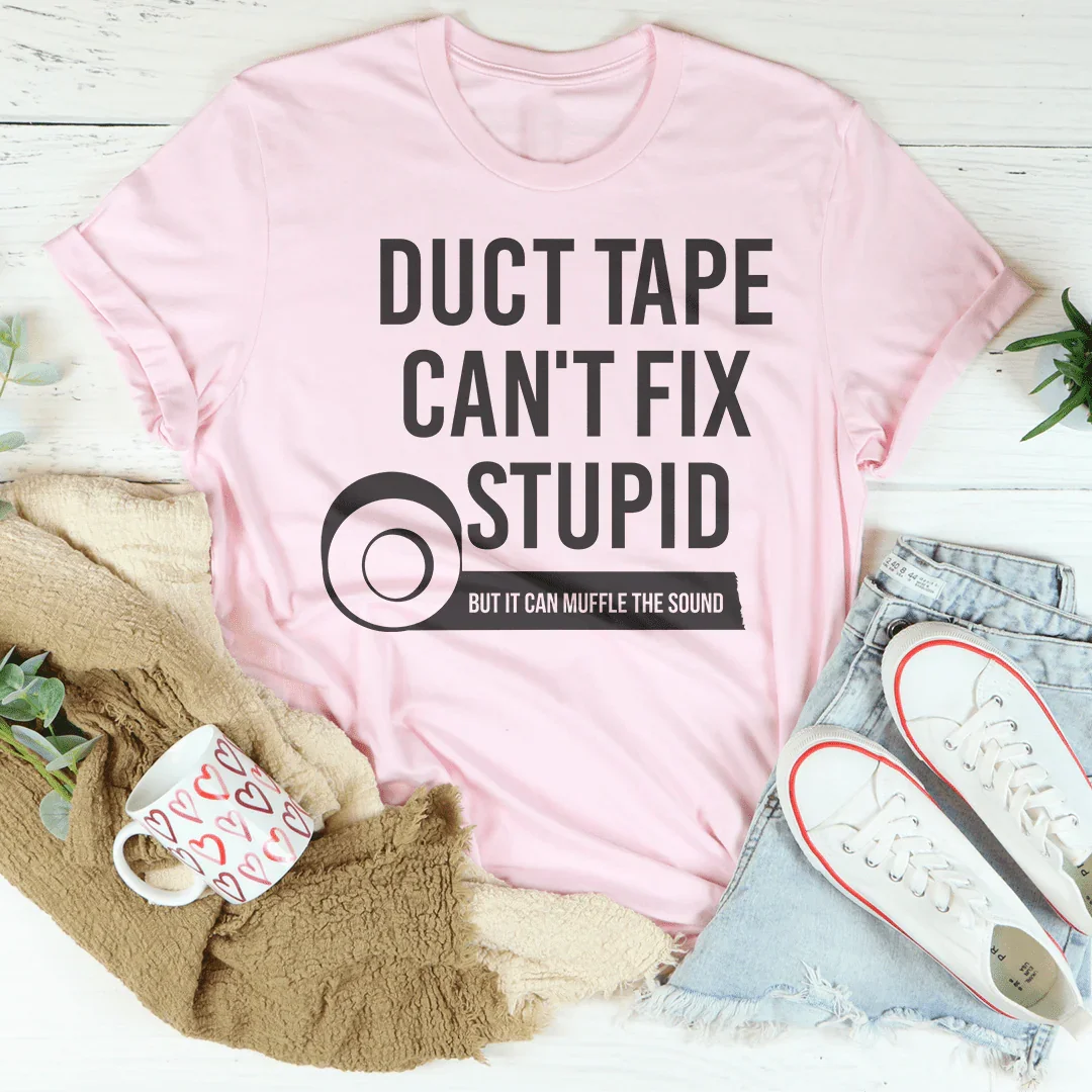 Duct Tape Tee - WonderingCloth